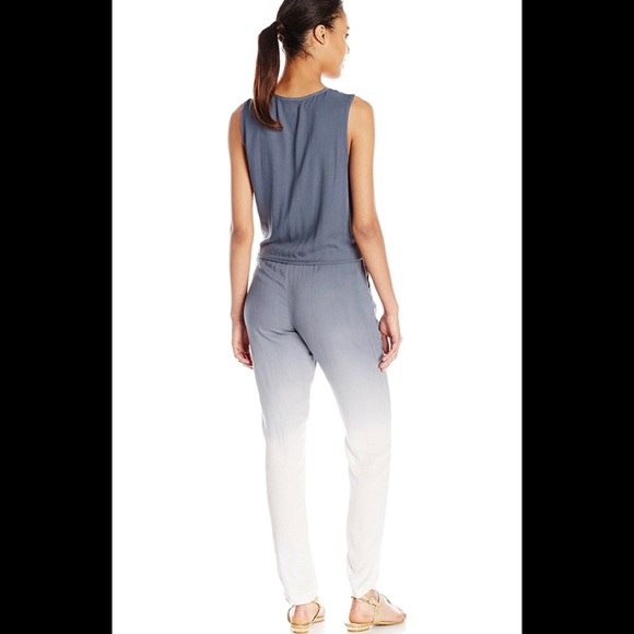 Young broke and fabulous cant ombré jumpsuit L - Picture 2 of 2